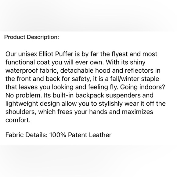 MILANO DI ROUGE- “ELLIOT PUFFER COAT” - Picture 7 of 12